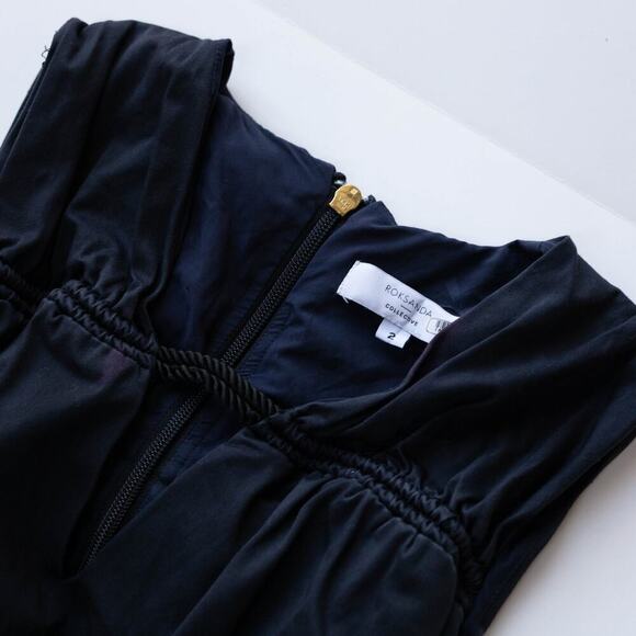 Roksanda Collective Smocked Waist Maxi Dress - Size 2 - Picture 4 of 9